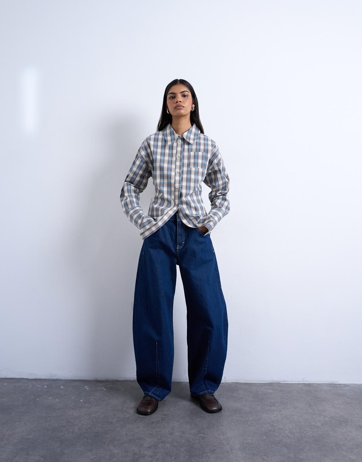 TSJANY CHECK SHIRT